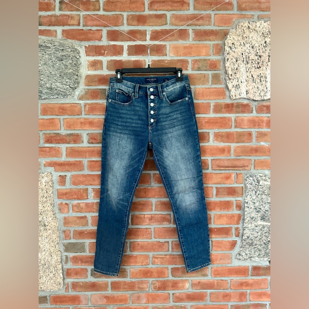 Lucky Brand High Waist Skinny Jeans Size 6/28